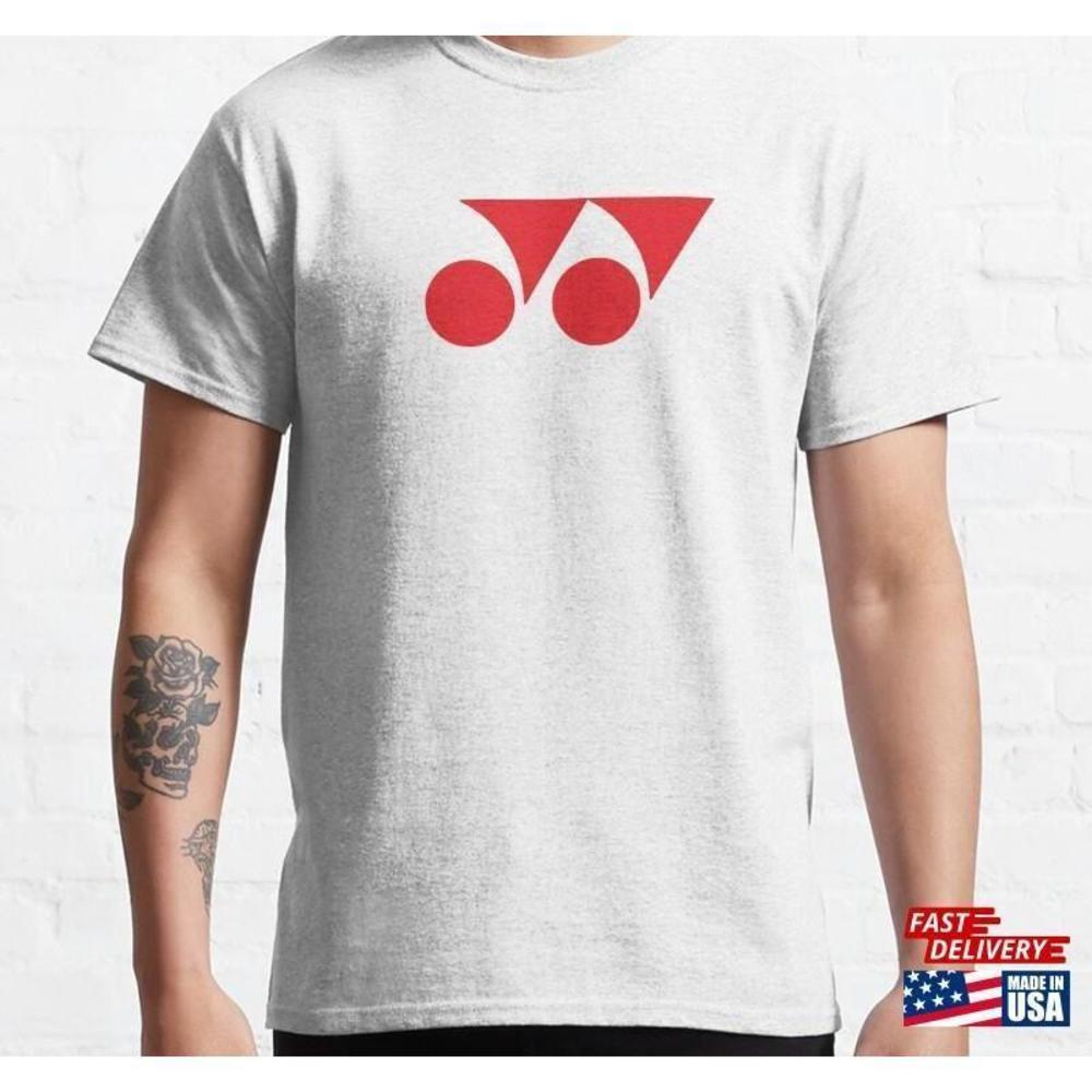Red Yonex Badminton Equipments Classic Tshirt